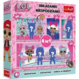 puzzle 4w1 lol surprise! - Puzzle - miniaturka - grafika 1
