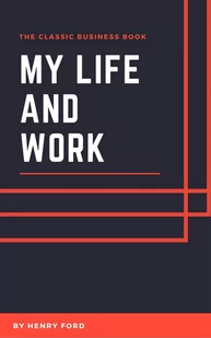 My Life and Work - E-booki obcojęzyczne - miniaturka - grafika 1