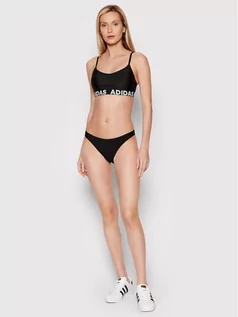 Stroje kąpielowe - Adidas Bikini Beach EI6297 Czarny - grafika 1