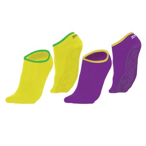 Jepa 611709-53 skarpetki do jogi duże rozmiary 2 opakowania skarpety męskie 53 żółte PURPLE rozmiar 41-45