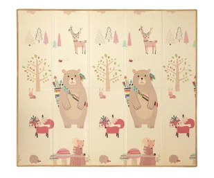 Milly Mally Mata piankowa składana Play Woods T1 - Maty piankowe - miniaturka - grafika 1