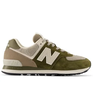 Buty unisex New Balance U574BWS - zielone - Buty sportowe męskie Buty unisex New Balance U574BWS - zielone - Buty sportowe męskie - miniaturka - grafika 1