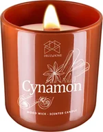 Świece - Deco4Home Świeca Zapachowa "Cynamon" Drewniany Knot Naturalna - miniaturka - grafika 1
