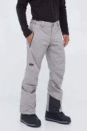 Spodnie sportowe męskie - Helly Hansen spodnie narciarskie Legendary kolor szary - miniaturka - grafika 1