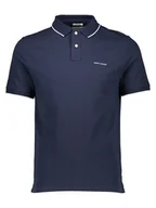 Koszulki męskie - Pepe Jeans Koszulka polo w kolorze granatowym - miniaturka - grafika 1