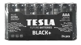 Bateria alk. LR03 TESLA BLACK+ F24 1,5V - Baterie i akcesoria - miniaturka - grafika 1
