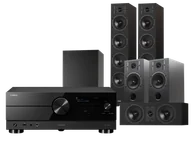 Kino domowe - Yamaha RX-A2A (czarny) + Diva 6 + 3 + 7 (czarny) + Basso 880 - miniaturka - grafika 1