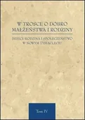 Religia i religioznawstwo - W trosce o dobro małżeństwa i rodziny. Dzieci: rodzina i społeczeństwo w nowym tysiącleciu. Tom 4 - miniaturka - grafika 1