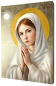 Ikony i obrazy sakralne - Ikona złocona Błogosławiona Imelda Lambertini - miniaturka - grafika 1