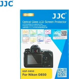 Osłona na obiektyw JJC Osłona LCD JJC GSP-D850 szkło - Osłony przeciwsłoneczne do aparatów - miniaturka - grafika 1