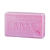Mydła - Le Chatelard Mydło Marsylskie Róża 100g - miniaturka - grafika 1