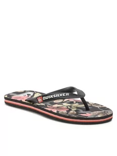 Quiksilver Japonki AQYL101264 Czarny - Klapki i japonki damskie - miniaturka - grafika 1