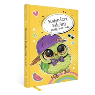 Kalendarz szkolny Sowa 2025/26 - Kalendarze - miniaturka - grafika 1