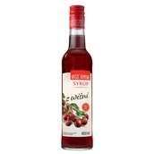 Syropy i koncentraty owocowe - Nasze Domowe Syrop Z Wiśni 400 Ml Intensywny Kwaskowy Smak Bez Konserwantów - miniaturka - grafika 1