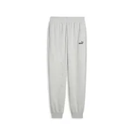 Spodnie rowerowe - PUMA ESS Small No. 1 Logo Comfort Spodnie dresowe z wysokim stanem TR cl Jasnoszary wrzosowy - miniaturka - grafika 1