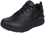 Trampki damskie - Skechers D'lux Walker Timeless Path, trampki damskie, Czarna skóra Trim, 38.5 EU - miniaturka - grafika 1