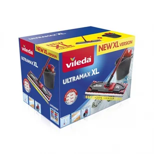 ZESTAW Vileda Ultramax Box XL Mop + Wiadro + Wycis - Miotły, szufle, mopy - miniaturka - grafika 10