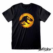 Koszulki i topy damskie - Koszulka Heroes Inc Jurassic World Amber Logo - miniaturka - grafika 1