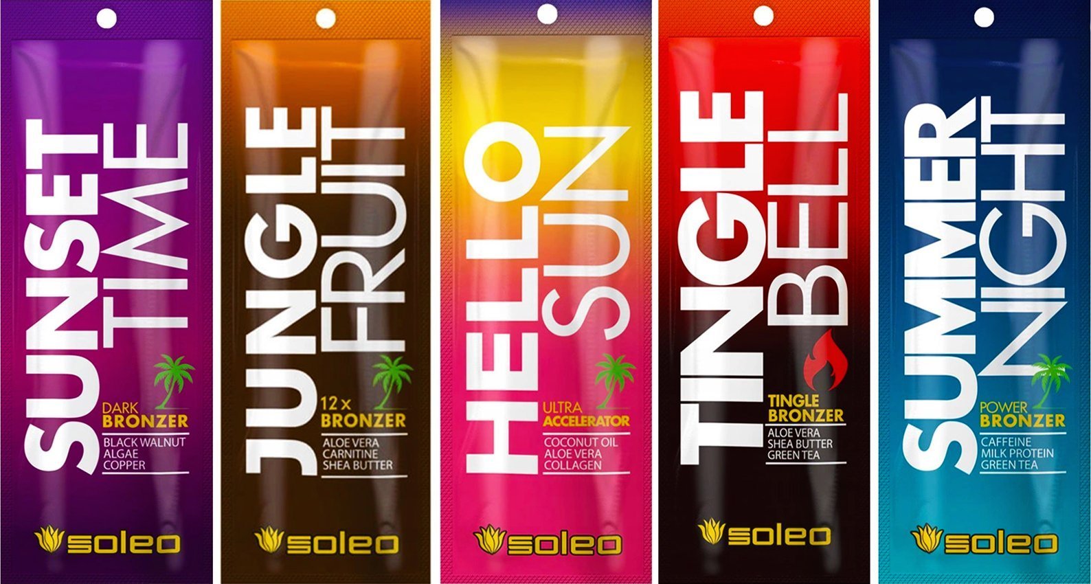 Soleo Basic Pakiet Saszetek 40+10 Do Solarium 15ml