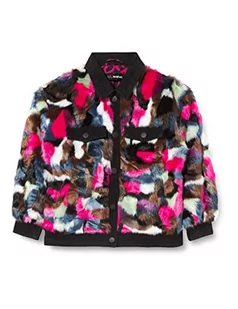 Desigual Dziewczęca kurtka Chaq_Amur, czerwony, 9-10 Lat - Kurtki i płaszcze dla dziewczynek - miniaturka - grafika 1