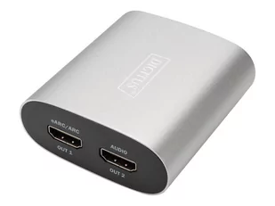 DIGITUS Konwerter/splitter HDMI eARC Dolby Atmos/TrueHD/DTS-HD z HDMI 2.1 eARC do starszych odbiorników - Złącza, przejściówki, adaptery - miniaturka - grafika 1