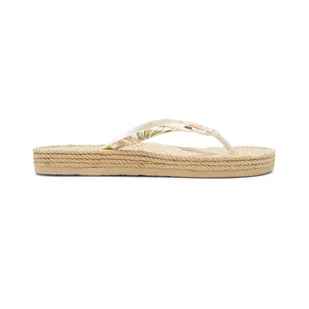 Damskie Japonki ROXY SOUTH BEACH III J SNDL ARJL101004-TPM – Biały - Klapki i japonki damskie - miniaturka - grafika 1