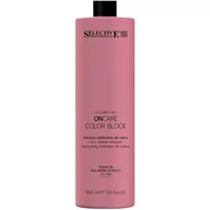Szampony do włosów - Selective, On Care Color Block, Szampon do włosów farbowanych, stabilizuje kolor, zapobiega blaknięciu, nawilża, 1000 ml - miniaturka - grafika 1