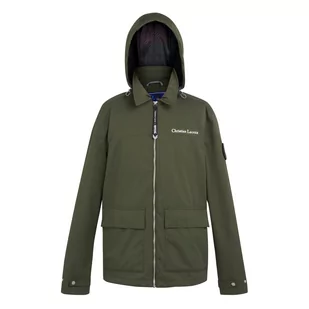 Regatta Christian Lacroix - Męska Kurtka Przeciwdeszczowa Ramatuelle Ciemne Khaki, Rozmiar: XL - Kurtki męskie - miniaturka - grafika 1