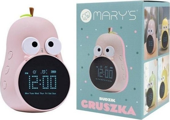 Budzik gruszka różowa