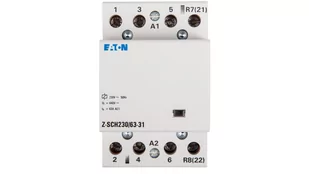 Eaton Stycznik modułowy 63A 3Z 1R 230V AC Z-SCH230/63-31 248858 248858 - Bezpieczniki elektryczne - miniaturka - grafika 1