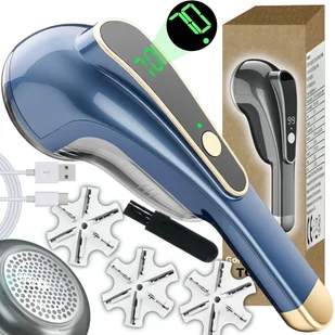 Golarka do ubrań Golarka Do Ubrań Swetrów Kanapy Todomi Mocna 9W Duża Maszynka + 2 Ostrza - Golarki do ubrań - miniaturka - grafika 1