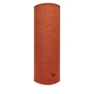 Czapki i chusty sportowe damskie - Komin Buff Merino Lightweight Solid 113010.330.10 Brązowy - miniaturka - grafika 1