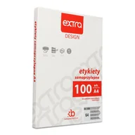 Etykiety do drukarek - Etykiety Kompania Biurowa A4 48,5mmx16,9mm białe 100ark. - miniaturka - grafika 1