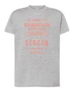 Koszulki i topy damskie - Koszulka dla Cioci Personalizowana Najlepsza na Świecie Szary melanż M - miniaturka - grafika 1