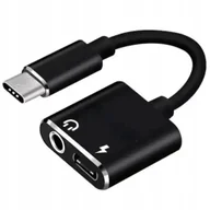 Adaptery i przejściówki - CO2 ADAPTER USB-C MINI JACK 3,5MM PRZEJŚCIÓWKA KABEL AUX DO SAMSUNG APPLE Z DAC - miniaturka - grafika 1