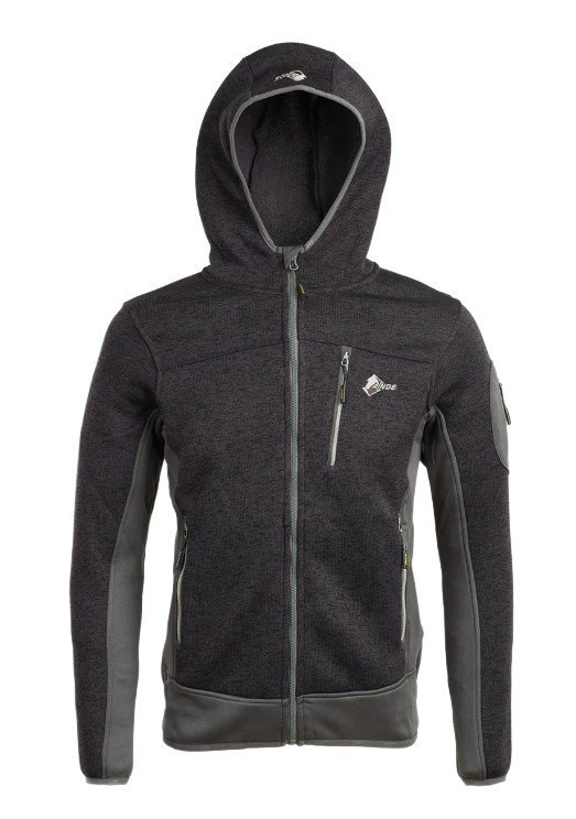 Sweter Męski bluza rozpinana ANDE M31036A-0580 Antracytowy ciepły XL