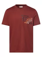 Koszulki męskie - Tom Tailor - T-shirt męski, czerwony - miniaturka - grafika 1