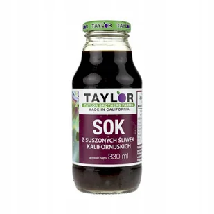 Sok Z Suszonych Śliwek Taylor 330 Ml - Soki i napoje niegazowane - miniaturka - grafika 1