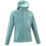 Odzież trekkingowa dziecięca - Kurtka turystyczna Softshell dla dzieci Quechua MH550 - miniaturka - grafika 1