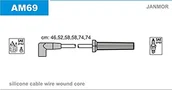 Układ zapłonowy - akcesoria - JANMOR Zestaw przewodów zapłonowych AM69 - miniaturka - grafika 1