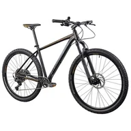 Rowery - Rower górski MTB INDIANA X-Pulser 6.9 M23 29 cali męski Czarno-brązowy - miniaturka - grafika 1