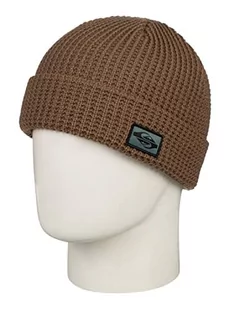 Quiksilver Czapka męska brązowa jeden rozmiar - Czapki męskie - miniaturka - grafika 1