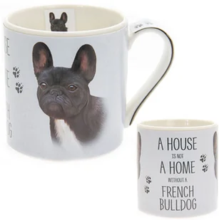 Leonardo Lesser & pavey collection KUBEK PORCELANOWY Buldog Francuski - French Bulldog BEST FRIENDS - Kubki - miniaturka - grafika 1