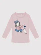 Bluzy dla chłopców - Name it Bluzka 13198273 Fioletowy Regular Fit - miniaturka - grafika 1