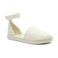 Espadryle damskie - CALVIN KLEIN JEANS Espadryle Ankle - miniaturka - grafika 1