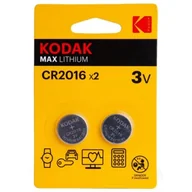 Baterie i akcesoria - Bateria Litowa KODAK Cr2016 Dl2016 2016 Fa, 2 szt - miniaturka - grafika 1