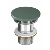 Korki do umywalek - CERSANIT K677-097 CERAMICZNY KOREK DO UMYWALEK LARGA BEZ PRZELEWU ZIELONY MAT - miniaturka - grafika 1