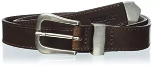 Wrangler Skórzany pasek damski, brązowy, 85, Brązowy - Paski - miniaturka - grafika 1
