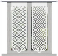 Firany - PORTOS firana, panel, ekran, AŻUR rozm. 30x110cm - miniaturka - grafika 1