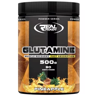 Real Pharm Glutamine 500 g - Aminokwasy - miniaturka - grafika 1
